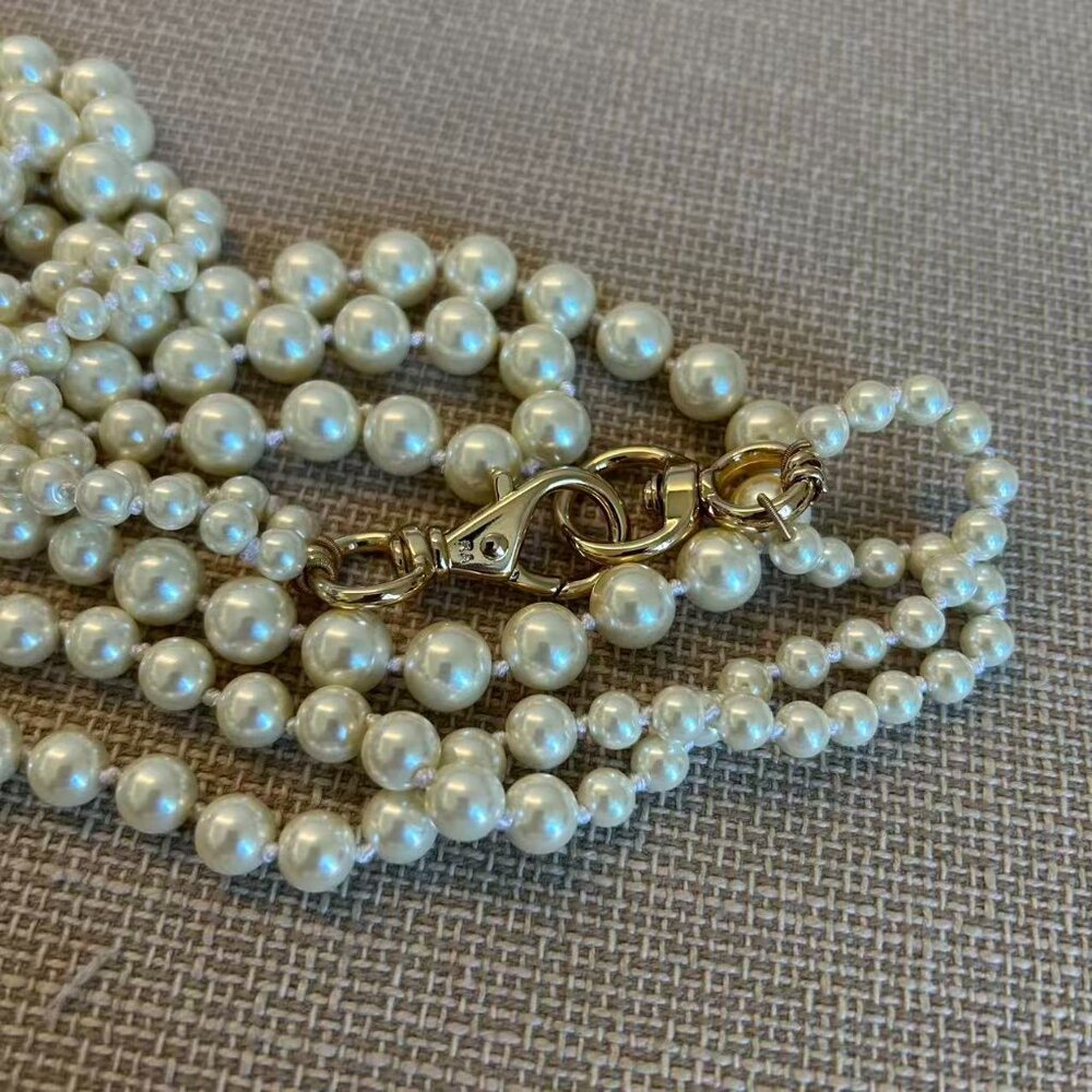 NEW Roxanne Assoulin Le Perle Opera Necklace Classic Pearl - Picture 4 of 4